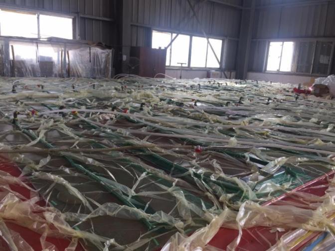 5503 Bulkheads infusion in progress